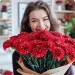 21 red carnations