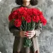 21 red carnations