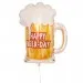 Happy Beer-Day - balon z helem