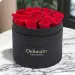 Masterbox - red roses in a black box