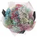 Bouquet of colored gypsophila