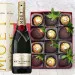 Dark And Gold W Gorzkiej Czekoladzie Z Ferrero Rocher + Szampan Moët