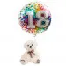 Balon z misiem na urodziny