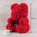 Rose Bear (40cm) & Helium Baloon