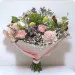 Bukiet Pastelowy z winem dla Mamy