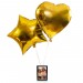 Złote balony ze zdjęciem