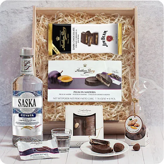 Daddy's engraved set - Poczta Kwiatowa® Father's Day gift