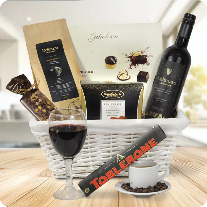 Wine pleasure - Poczta Kwiatowa® gift boxes with delivery