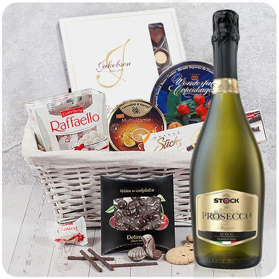 In seventh heaven with prosecco - Poczta Kwiatowa® a unique gift