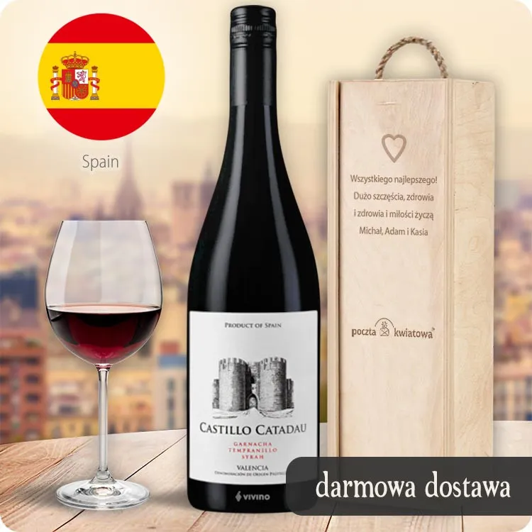 Castillo - red dry wine - Poczta Kwiatowa®