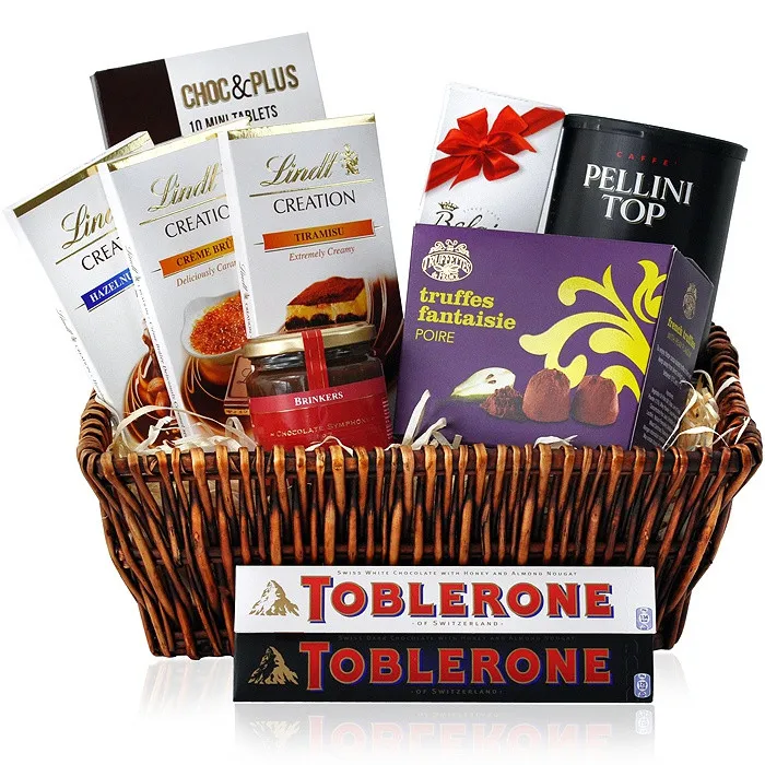 Chocolate basket - Poczta Kwiatowa® gifts
