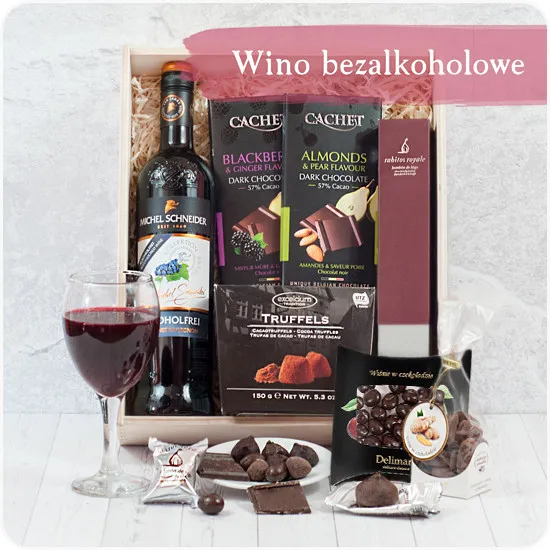 Chocolate Euphoria - Poczta Kwiatowa® alcohol – free gift box with engraving