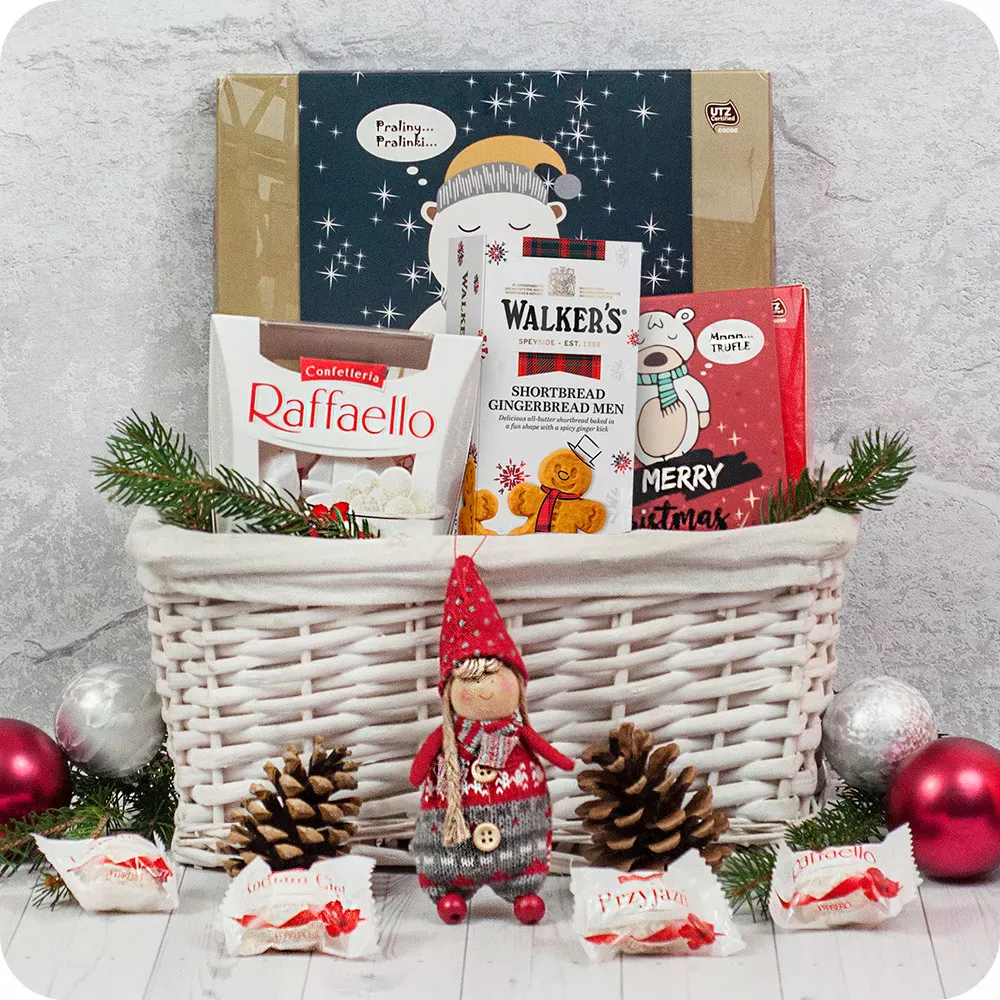 Snowy box - Poczta Kwiatowa® a sweet gift for the Christmas tree