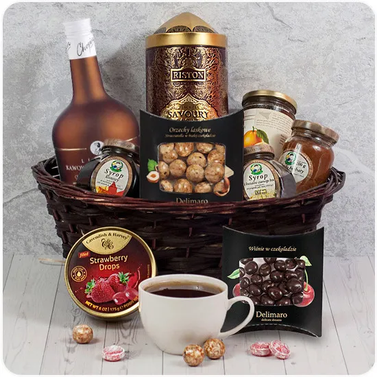 Miraculous Set - Poczta Kwiatowa® gift set with alcohol and delicous sweets!