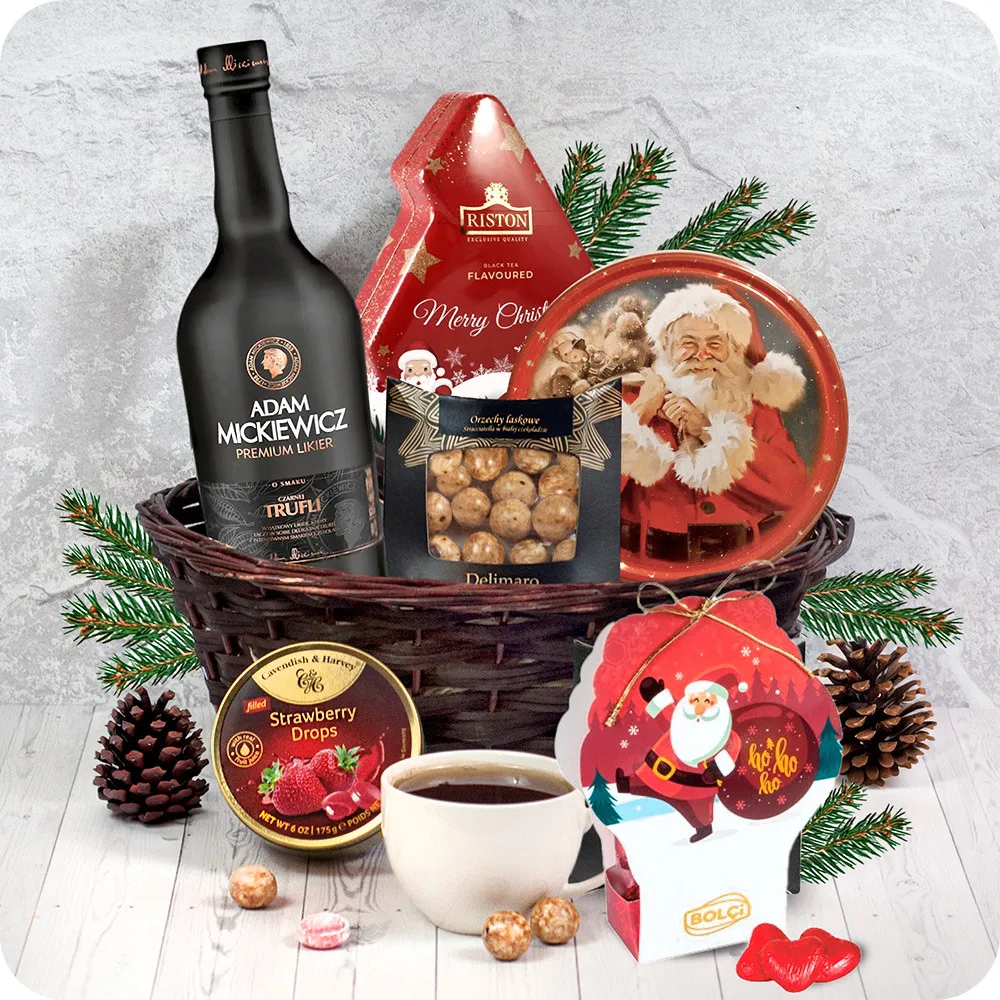 Miraculous Set - Poczta Kwiatowa® gift set with alcohol and delicous sweets!