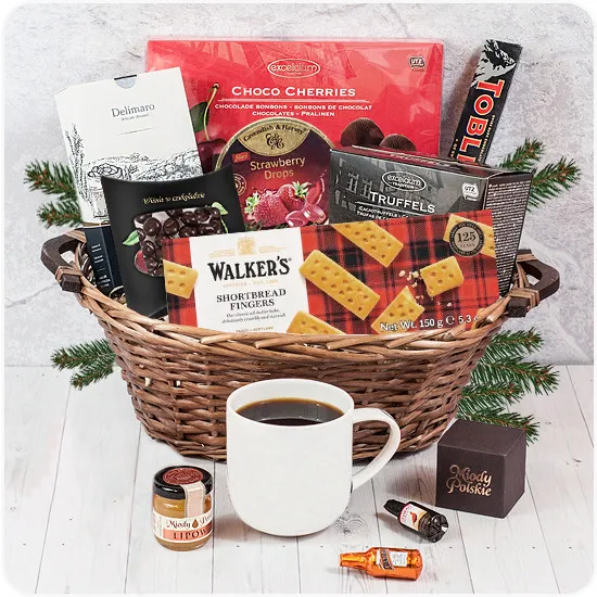 Exquisite basket - Poczta Kwiatowa® a unique gift