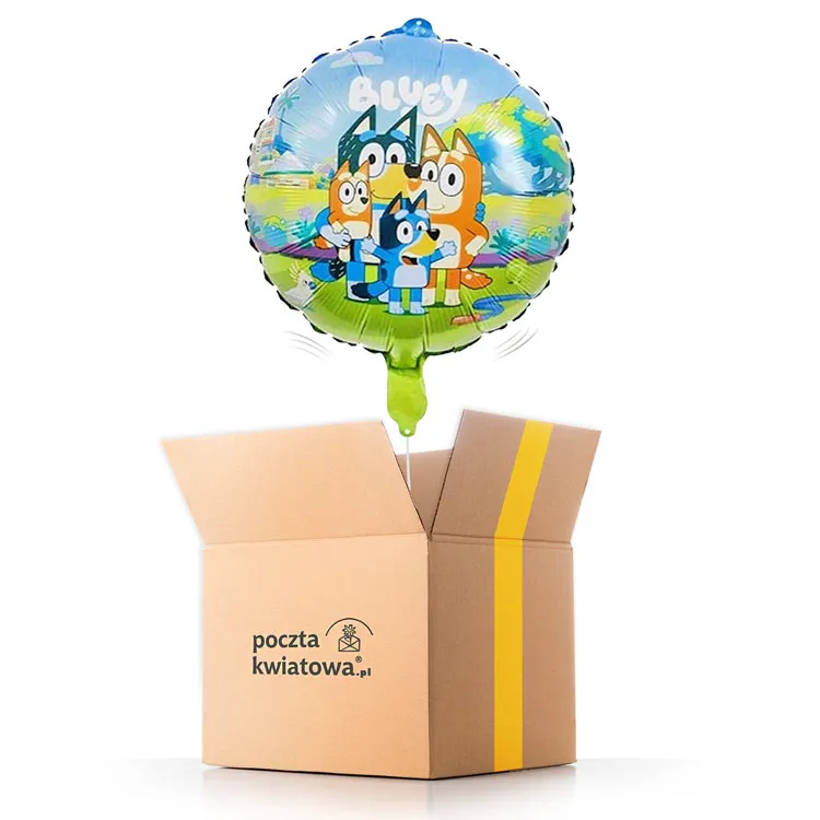 Bluey - helium balloon | Poczta Kwiatowa®