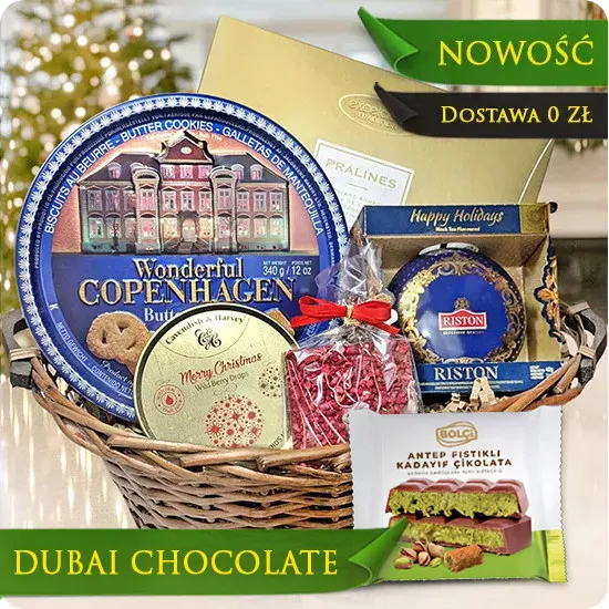 Golden Christmas + Dubai Chocolate - Poczta Kwiatowa®