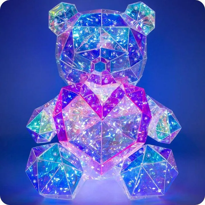 Large LED Bear - Poczta Kwiatowa® unique gift