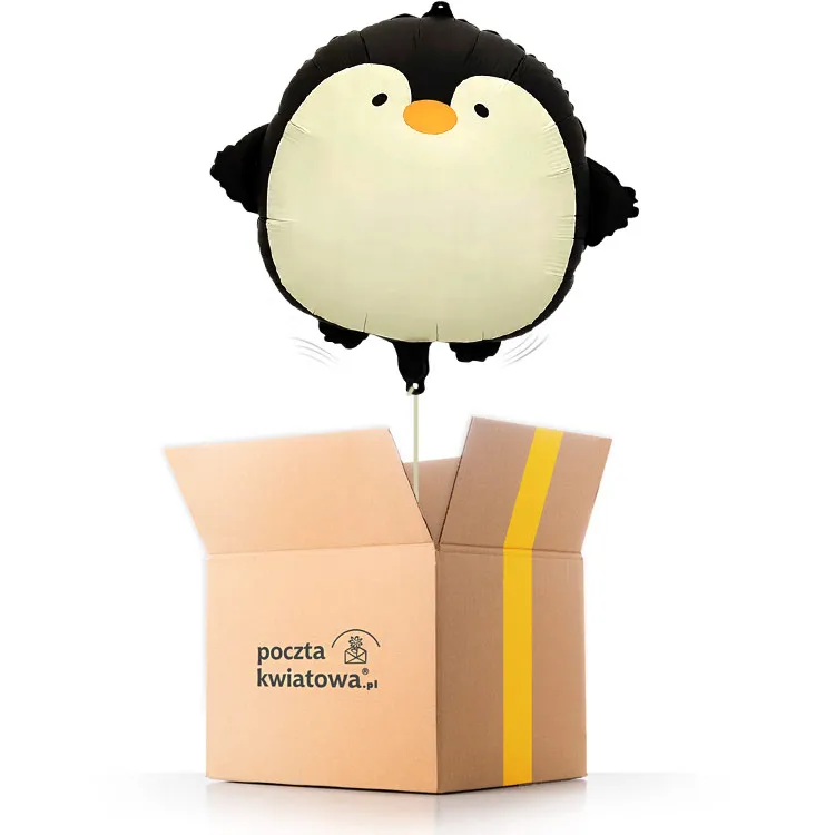 Penguin - helium balloon | Poczta Kwiatowa®