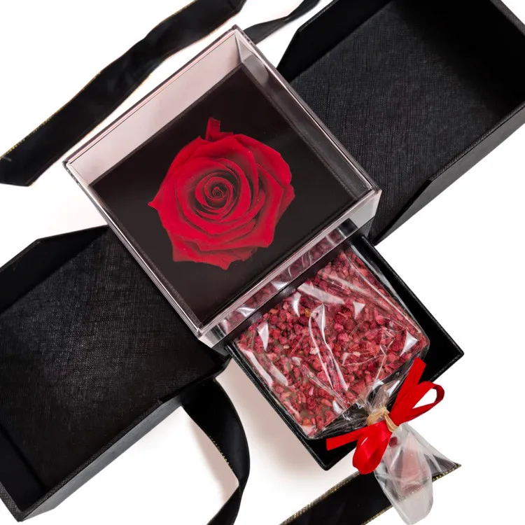 Rose in a box | Poczta Kwiatowa®