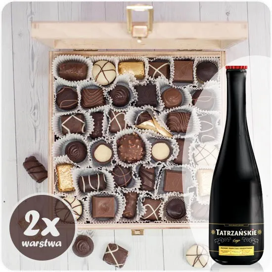 Chocolate Treasure XL + Beer - Poczta Kwiatowa® Gifts