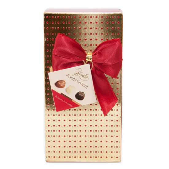 gift basket creator, belgian chocolates hamlet gold