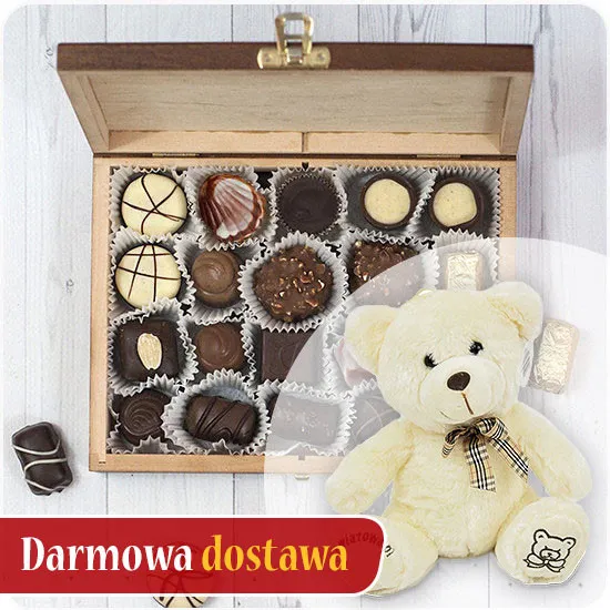 Chocolate Treasure - Poczta Kwiatowa® discover a box full of chocolate treasures