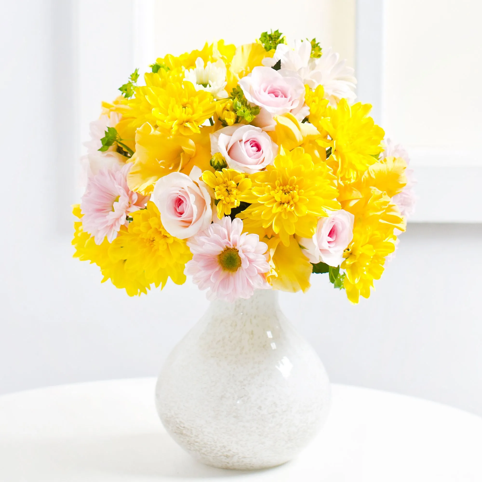 Bouquet of Yellow Chrysanthemums - Belarus