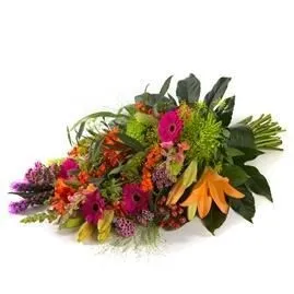 Funeral bouquet colourful - Suriname