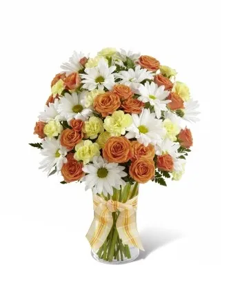 The Sweet Splendor Bouquet Vase included