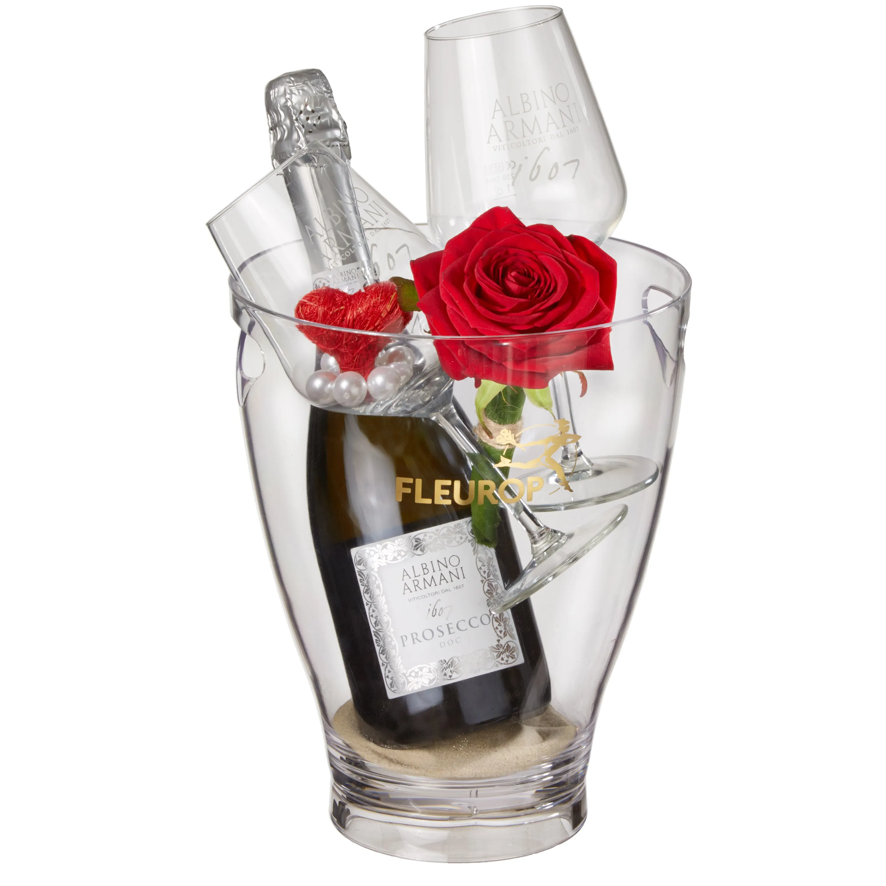 I Love You Prosecco Albino Armani DOC 75 cl incl. ice bucket