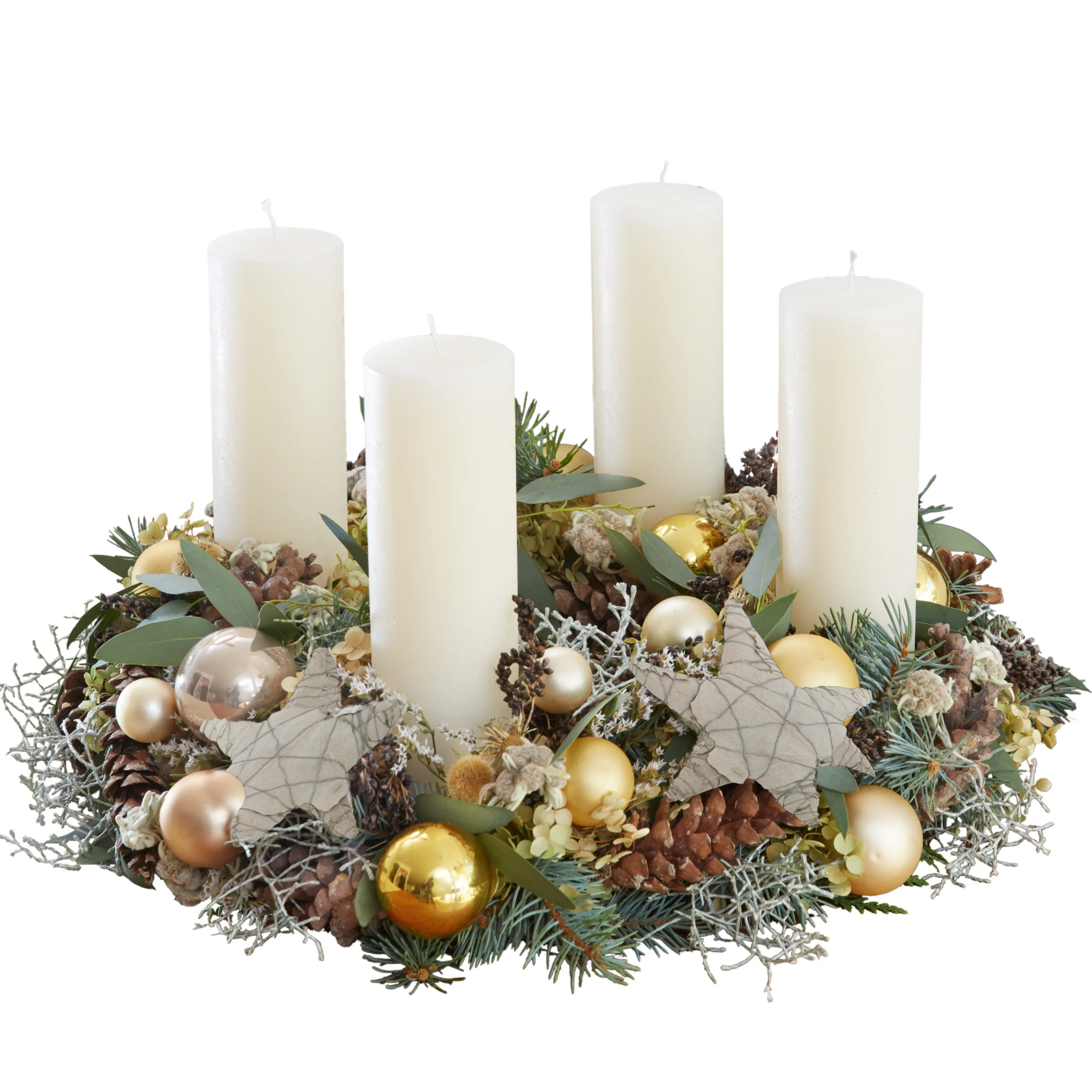 Natural Advent wreath