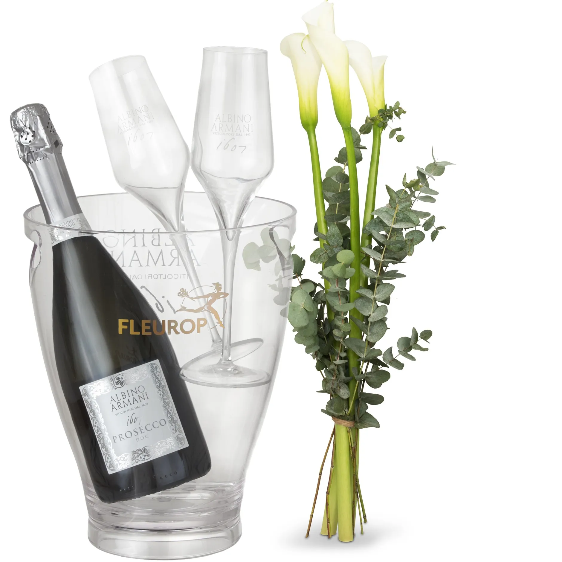 White Elegance with Prosecco Albino Armani DOC 75 cl incl. ice