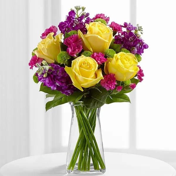 The Happy Times™ Bouquet - VASE INCLUDED
