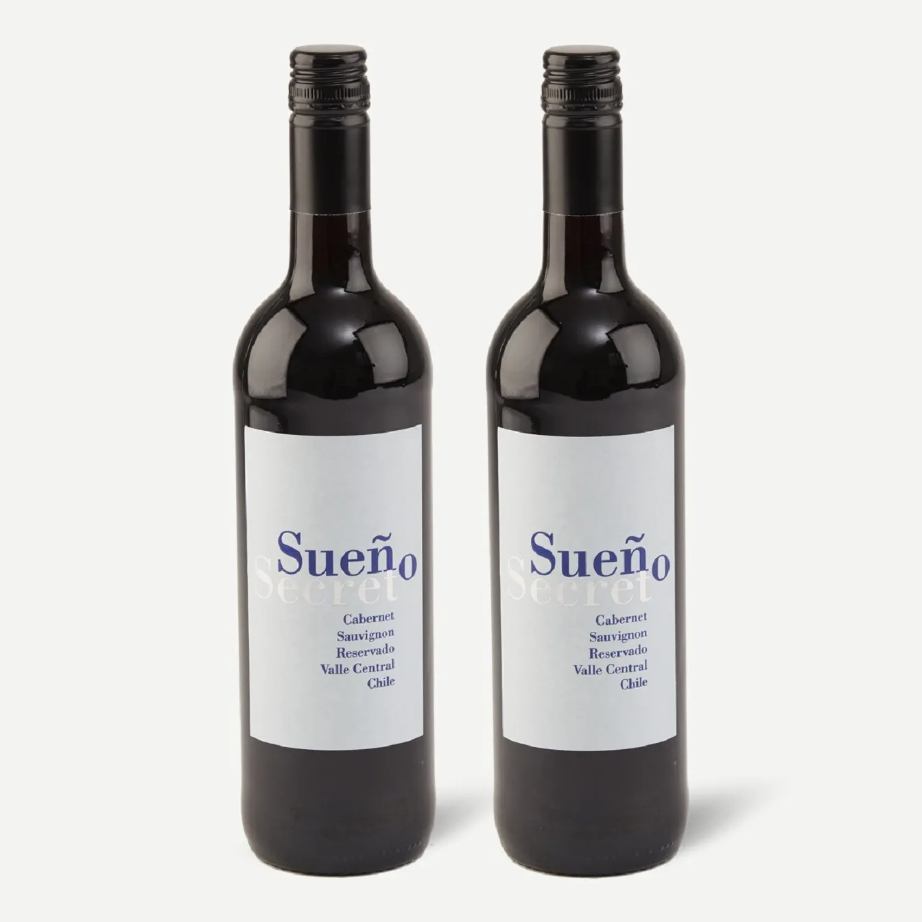 Two bottles of Sueño Secret, Cabernet Sauvignon