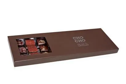 Box with min. 280 gr. 27 pieces CHO CHO