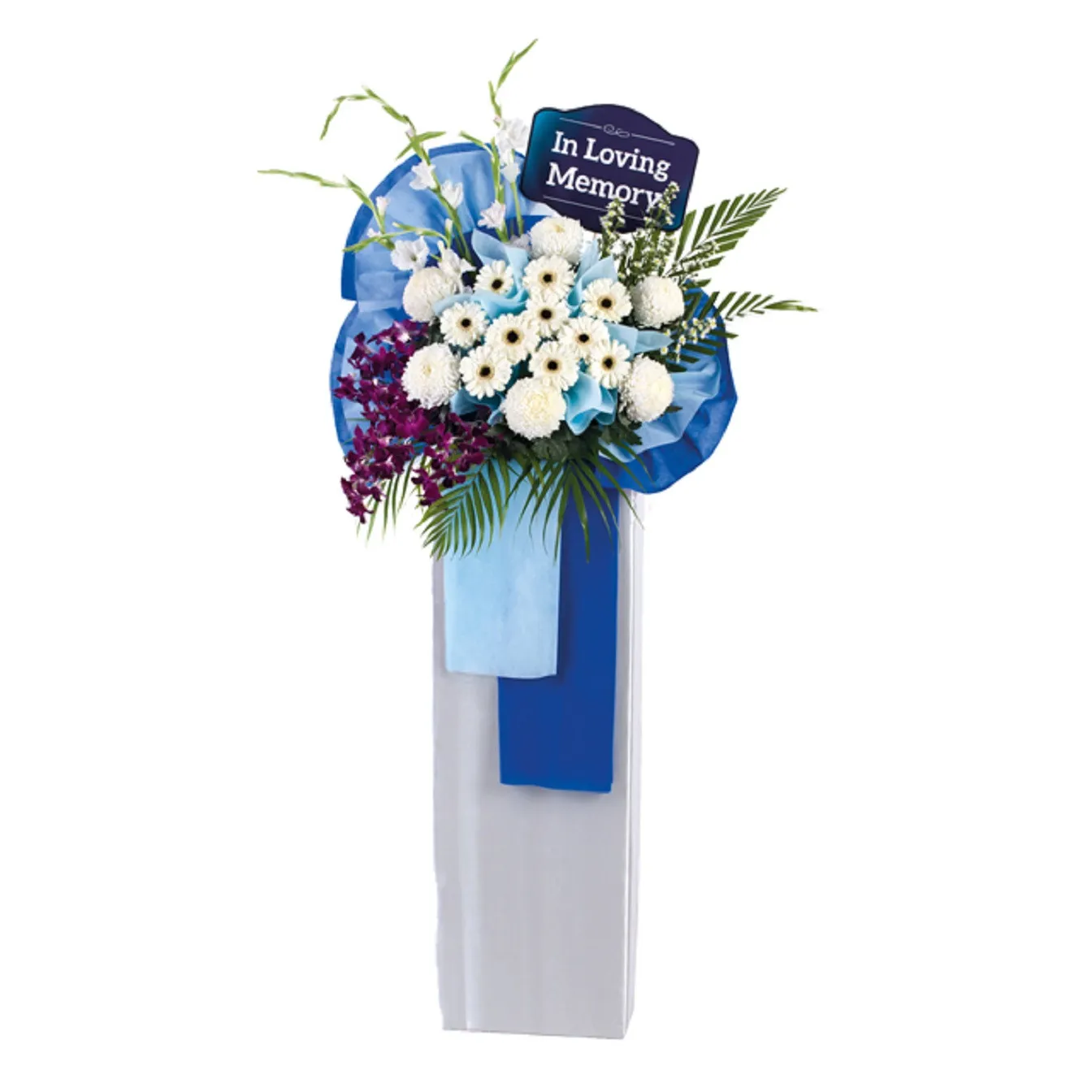 Sympathy Flower Stand - Never-Ending Friendship