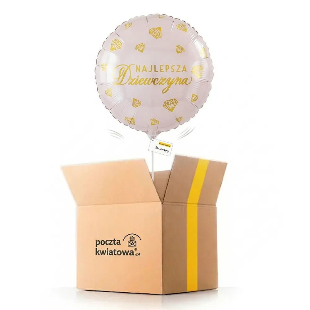 Best Girl - Helium Balloon | Poczta Kwiatowa®