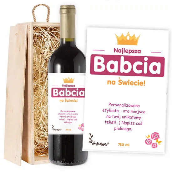 Poczta Kwiatowa® personalizowane upominki dla Najlepszej Babci na Świecie! 