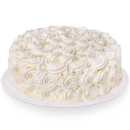 cream cake, white cream cake, sweet cake