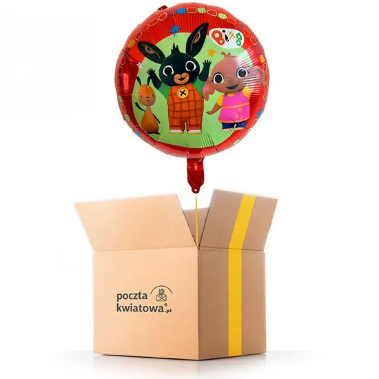 Bing bunny - balloon with helium - Poczta Kwiatowa®