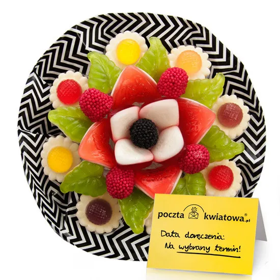 Jelly candy bouquet Orime, jelly fruit bouquet 