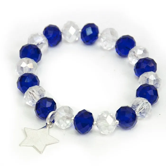 Christmas star bracelet