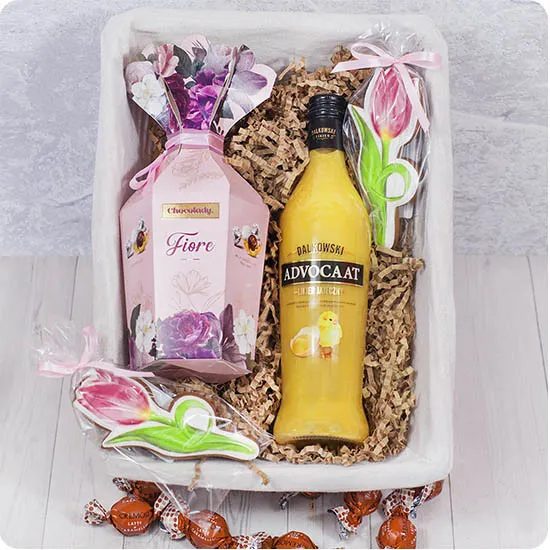 Ray of sunshine - Poczta Kwiatowa® spring gift baskets