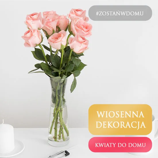 Bukiet kolorowych róż, kwiaty do domu, róże w bukiecie