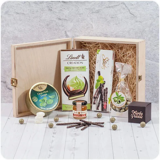 Green fantasy - Poczta Kwiatowa® gift box
