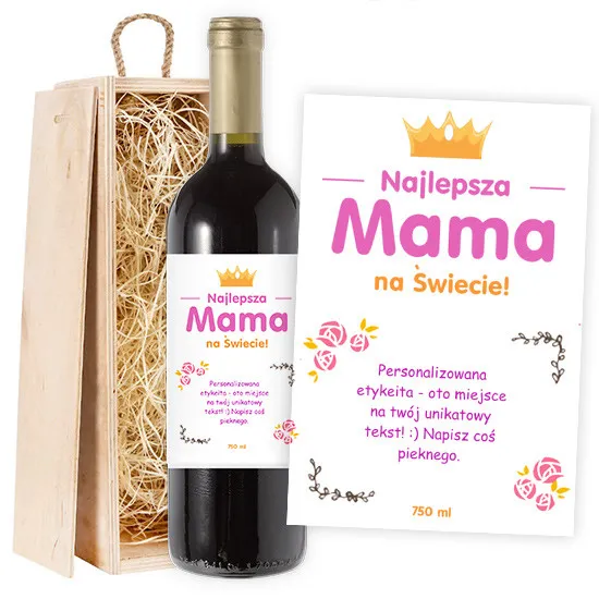 Poczta Kwiatowa® personalized gifts for the Best Mum in the World!