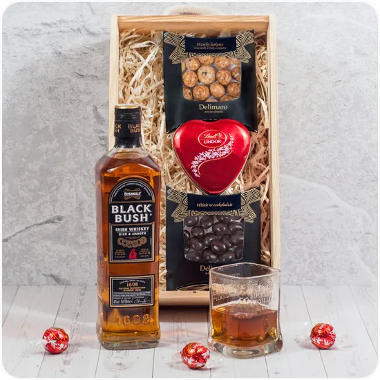 Irish Love - gift for Valentine's Day for him in a wooden box