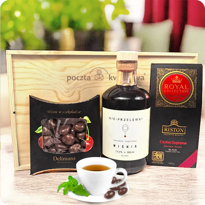 Cherry Lady - Poczta Kwiatowa gift sets with delivery